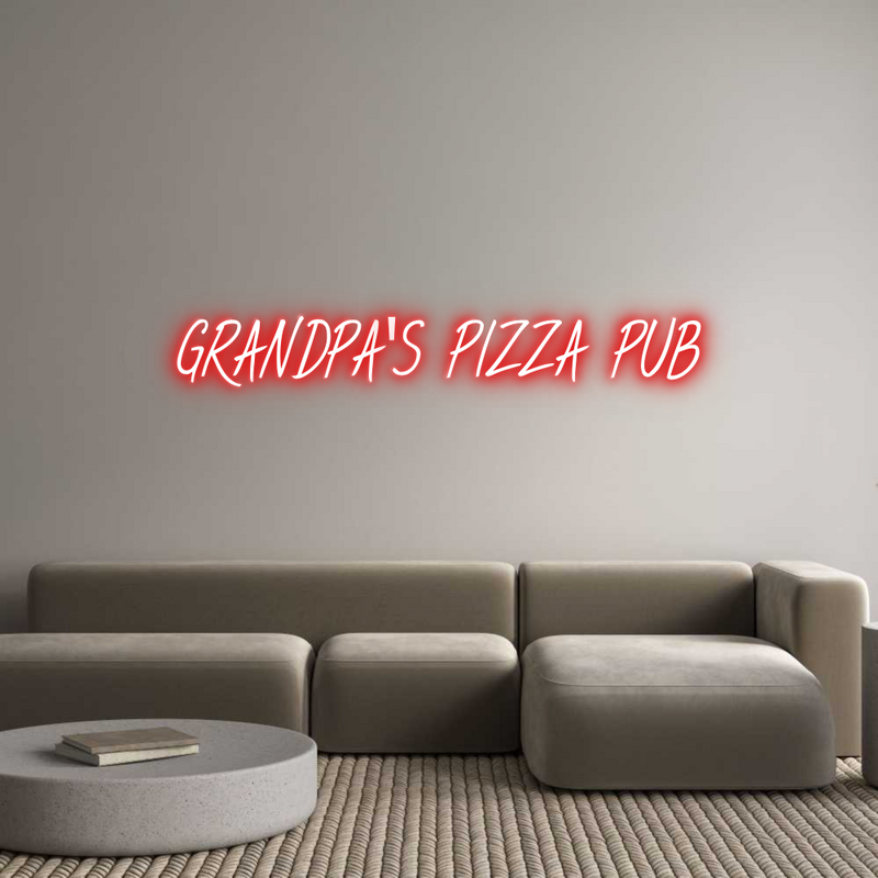 Custom Neon: Grandpa's Piz...