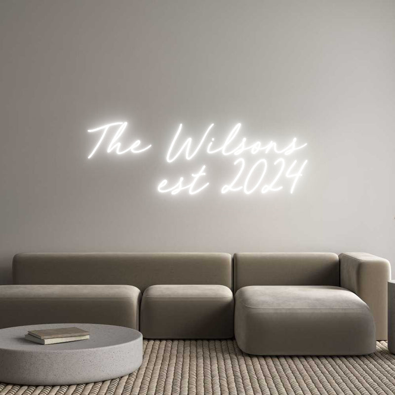 Custom Neon: The Wilsons
...