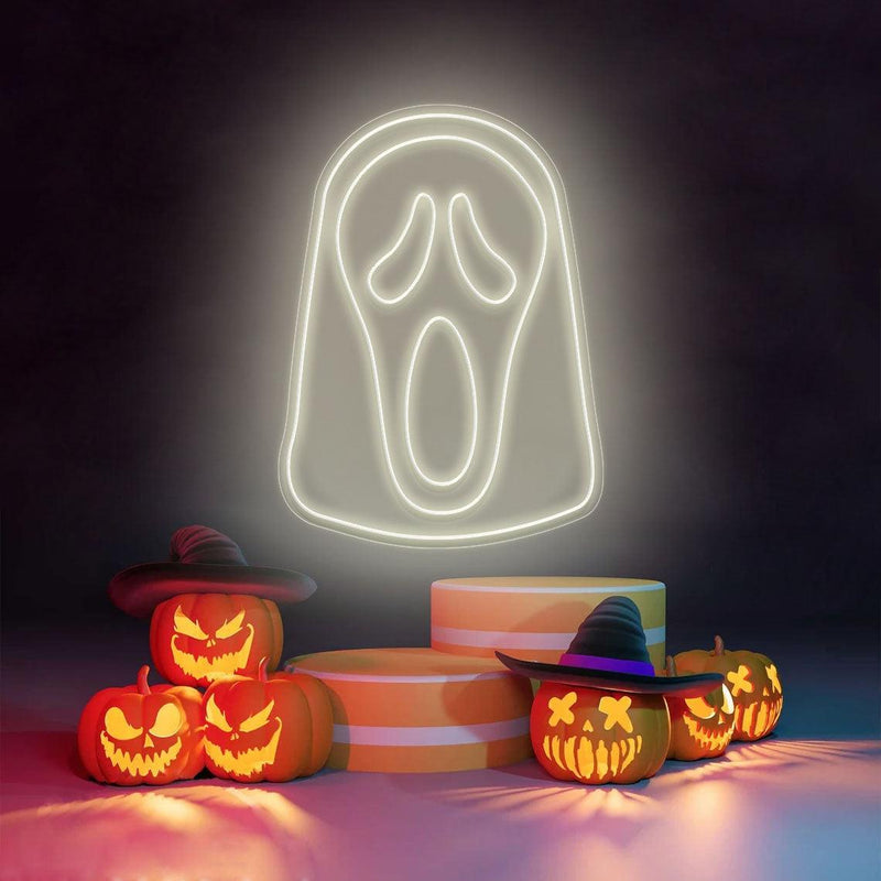 Ghost Neon Signs,Halloween Neon Light,Halloween Neon Sign,Halloween Decoration - VINTAGE SIGN