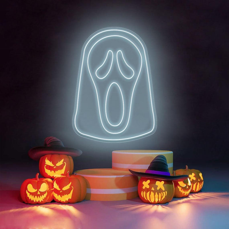 Ghost Neon Signs,Halloween Neon Light,Halloween Neon Sign,Halloween Decoration - VINTAGE SIGN