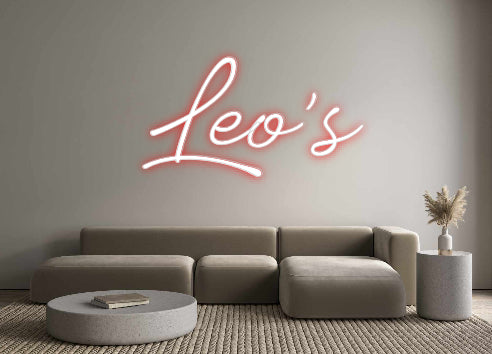 Custom Neon: Leo’s