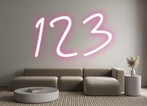 Custom Neon: 123