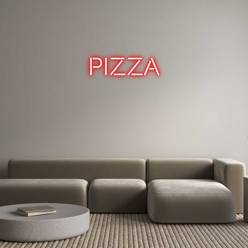 Custom Neon: PIZZA