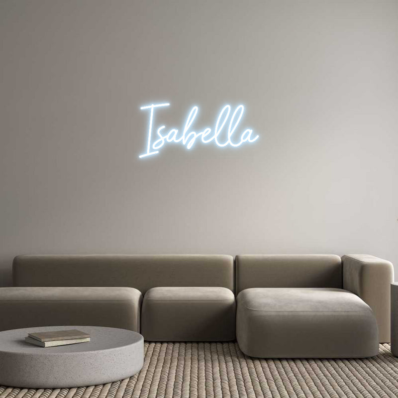 Custom Neon: Isabella