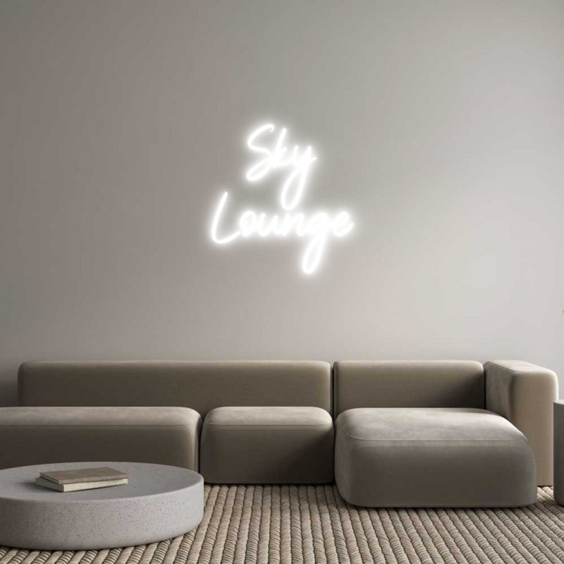 Custom Neon: Sky
Lounge