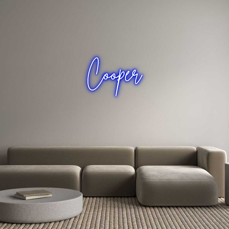 Custom Neon: Cooper