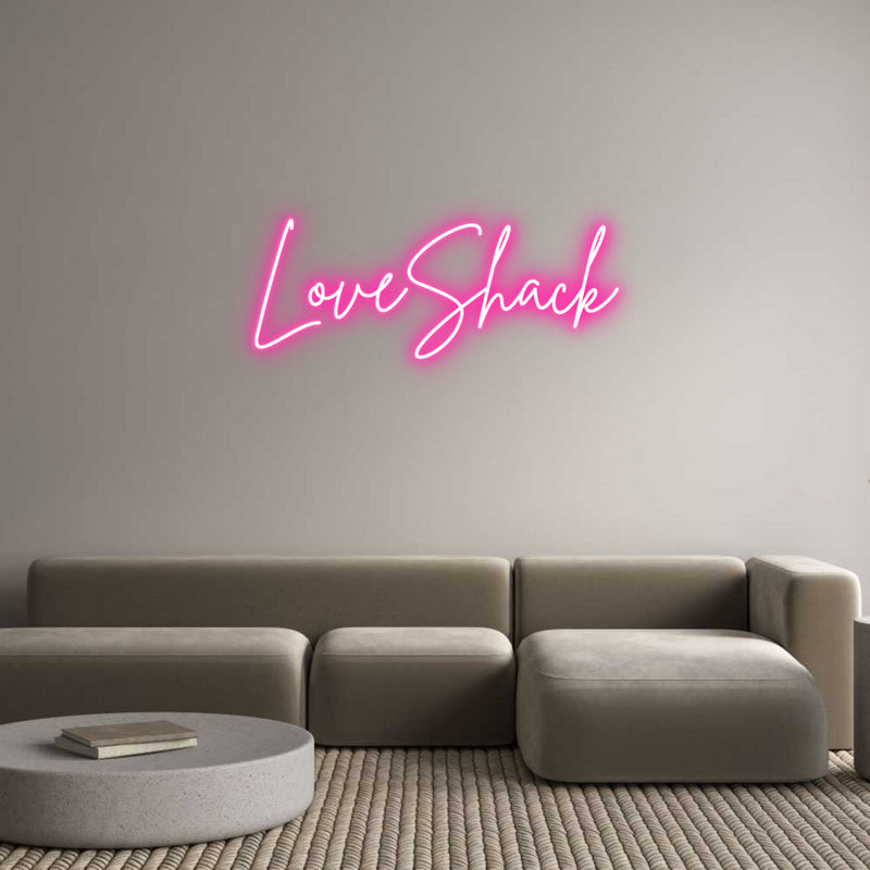 Custom Neon: LoveShack