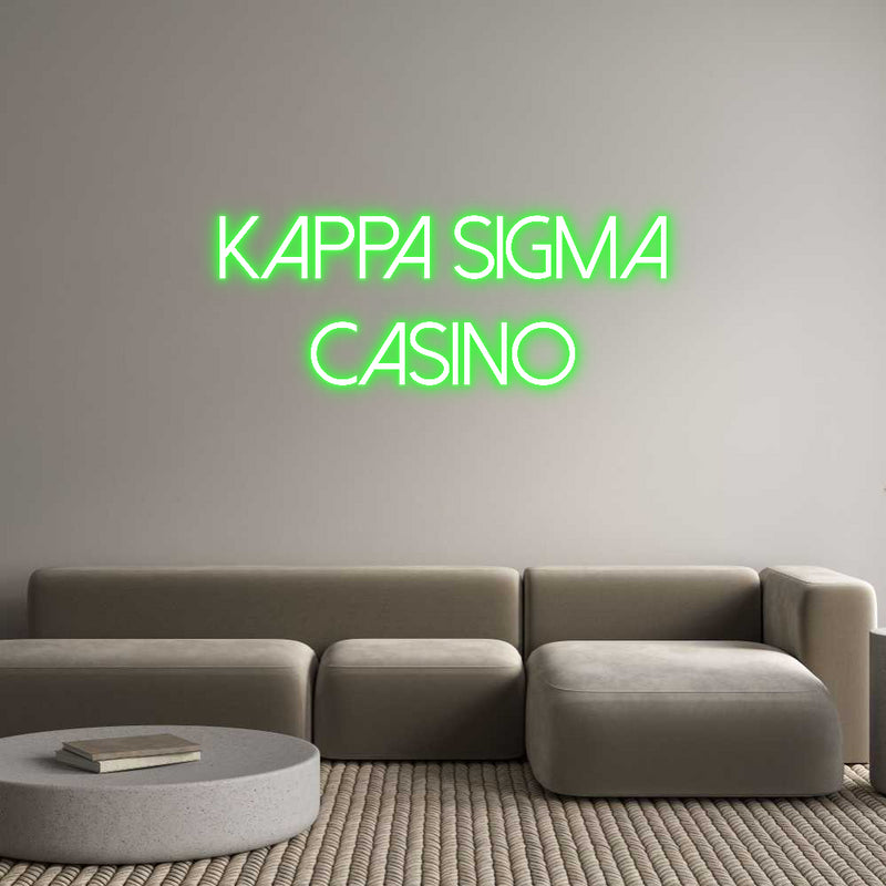 Custom Neon: Kappa Sigma
...