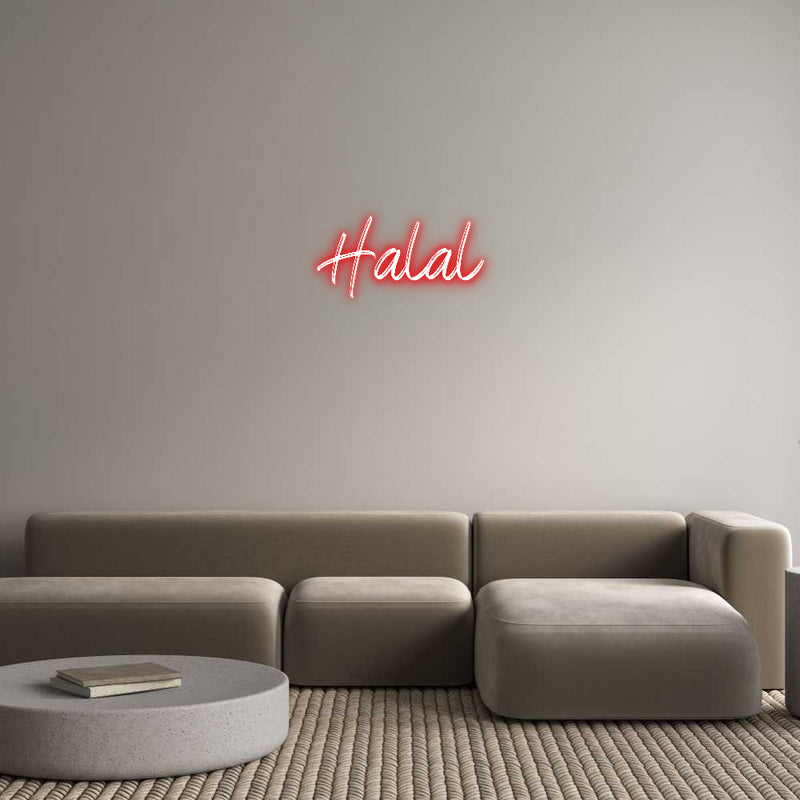 Custom Neon: Halal