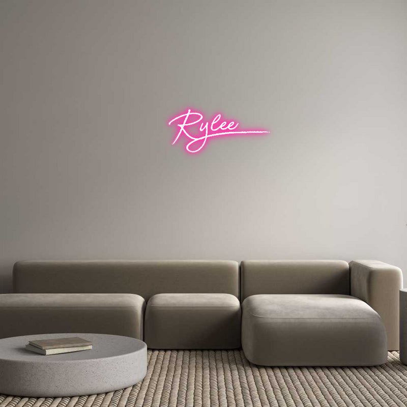 Custom Neon: Rylee