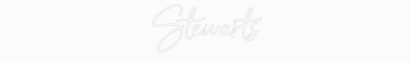 Custom Neon: Stewarts