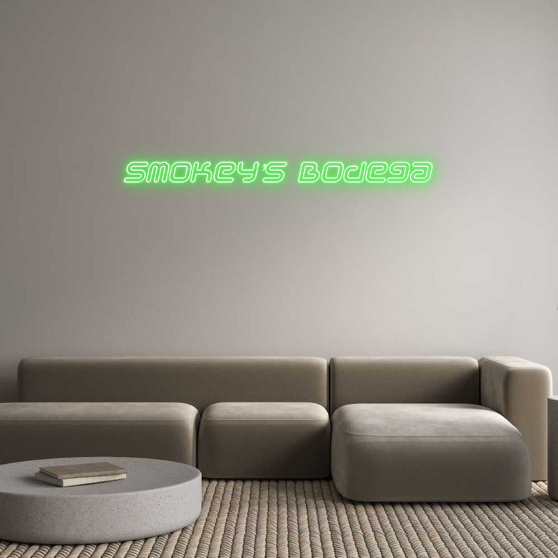 Custom Neon: Smokey’s Bodega