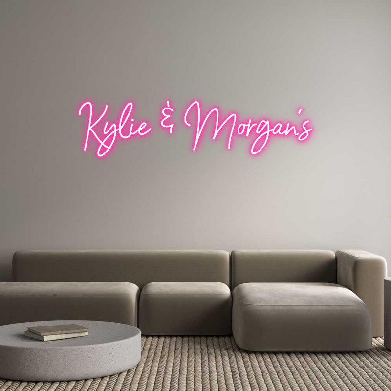 Custom Neon: Kylie & Morga...