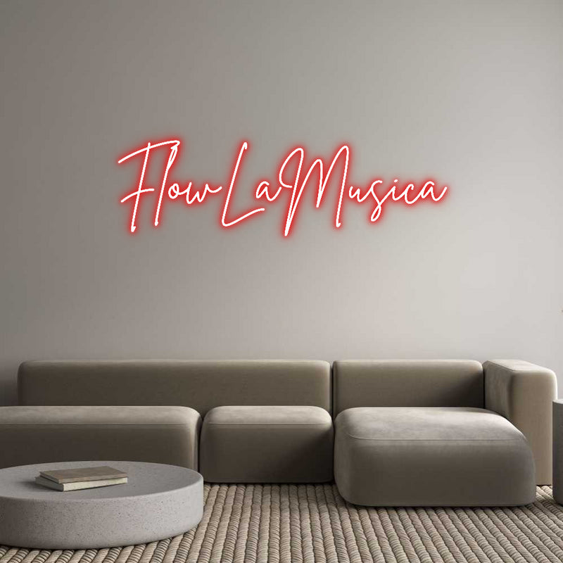 Custom Neon: FlowLaMusica