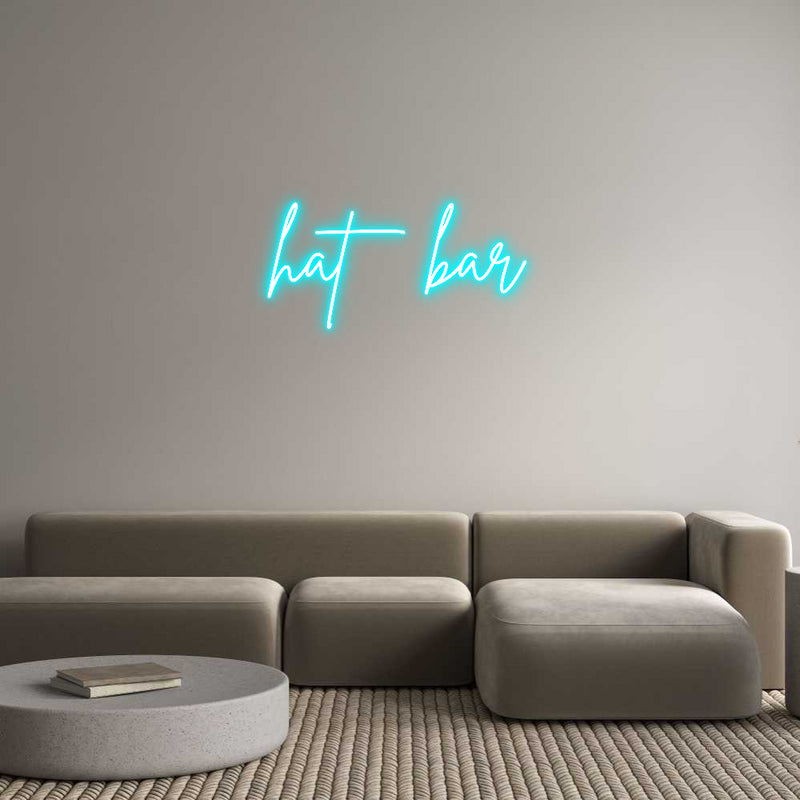 Custom Neon: hat bar