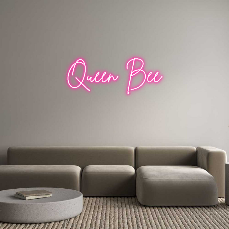 Custom Neon: Queen Bee