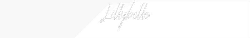 Custom Neon: Lillybelle