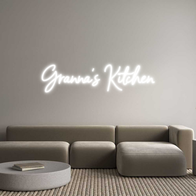 Custom Neon: Granna’s Kitc...