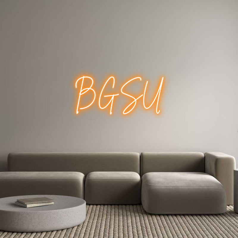 Custom Neon: BGSU