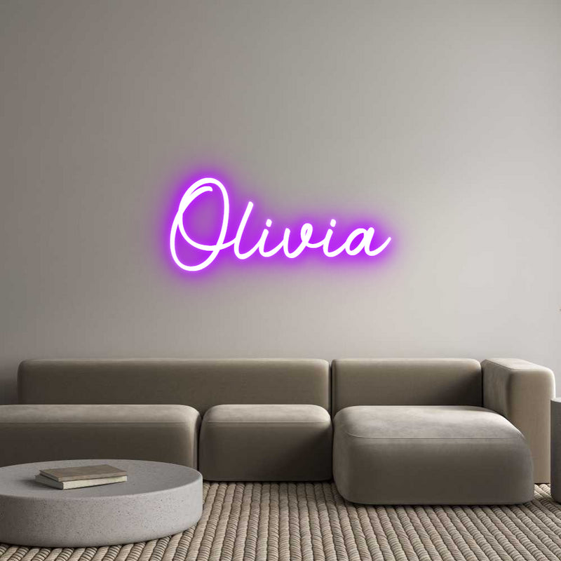 Custom Neon: Olivia