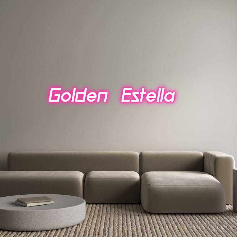 Custom Neon: Golden Estella