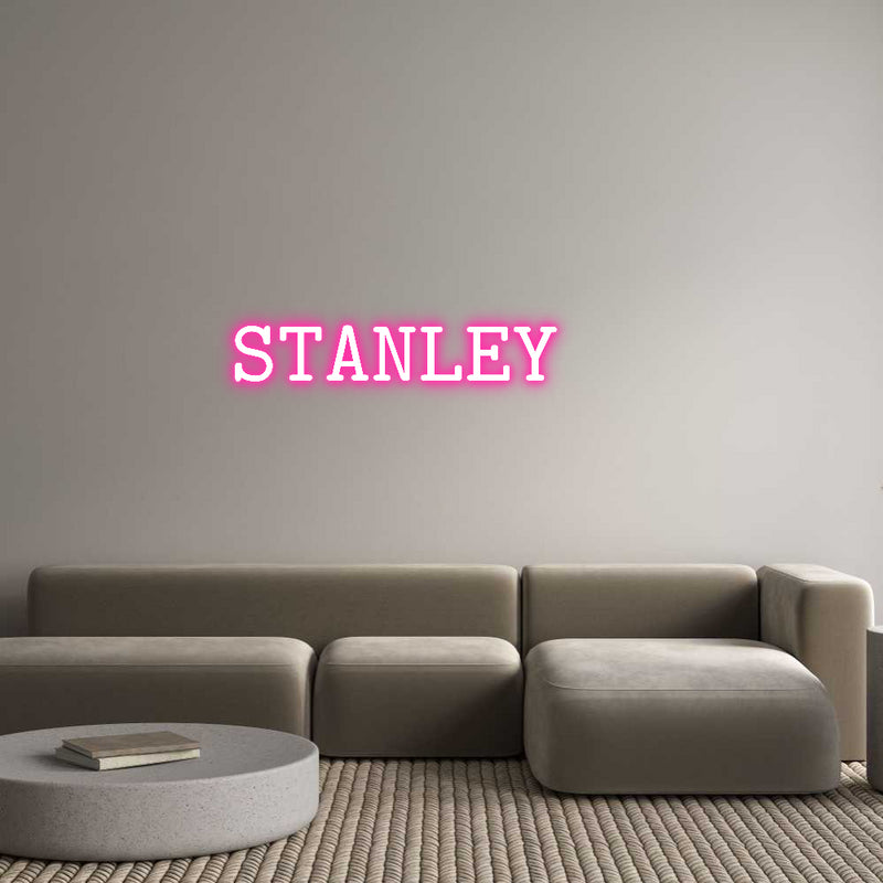 Custom Neon: STANLEY