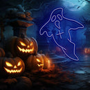 Halloween Ghost Neon Sign,LED Ghost Neon Sign - VINTAGE SIGN