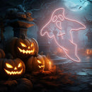 Halloween Ghost Neon Sign,LED Ghost Neon Sign - VINTAGE SIGN