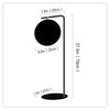 Personalized Rotatable Round Floor Sign for Business