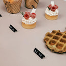 Magnetic Countertop Price Label Stand – Reusable Menu Tag Holder for Cafés & Retail