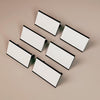 Mini Acrylic Price Tag Holders for Bakery Display with Blank Cards