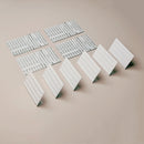 Mini Magnetic Price Display Sign - L-Shaped Metal Countertop Board for Cafe & Retail