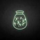 'wishing bottle' neon sign - VINTAGE SIGN