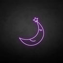 'To the moon' neon sign - VINTAGE SIGN