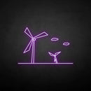 'windmill' neon sign - VINTAGE SIGN