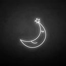 'To the moon' neon sign - VINTAGE SIGN
