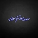 'the porter' neon sign - VINTAGE SIGN