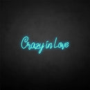 'Crazy in love' neon sign - VINTAGE SIGN