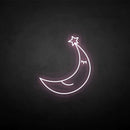 'To the moon' neon sign - VINTAGE SIGN