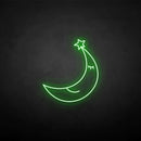 'To the moon' neon sign - VINTAGE SIGN