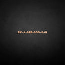 'ZIP' neon sign - VINTAGE SIGN