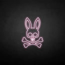 'the skeleton of the rabbit' neon sign - VINTAGE SIGN