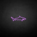 'Shark shape' neon sign - VINTAGE SIGN