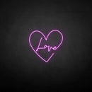 'love' neon sign - VINTAGE SIGN