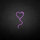 'Heart balloon ' neon sign - VINTAGE SIGN