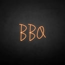 'BBQ' neon sign - VINTAGE SIGN