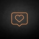 'Love letter' neon sign - VINTAGE SIGN