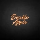 'Double apple' neon sign - VINTAGE SIGN