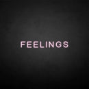 'FEELINGS' neon sign - VINTAGE SIGN