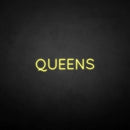 'QUEENS' neon sign - VINTAGE SIGN